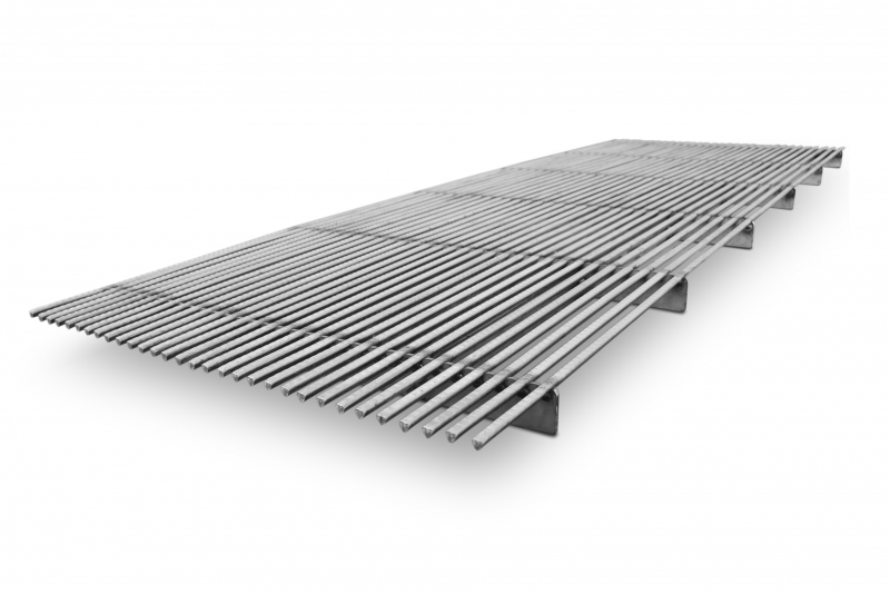 Trinox: stainless steel tri-bar slats with innovative design!