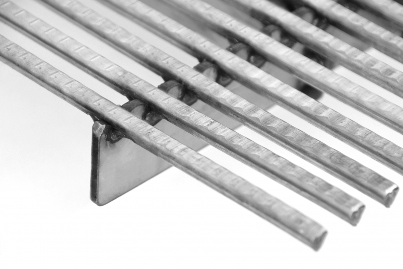 Trinox: caillebotis en fil triangulé en inox durable avec un design innovant!